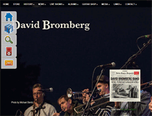 Tablet Screenshot of davidbromberg.net